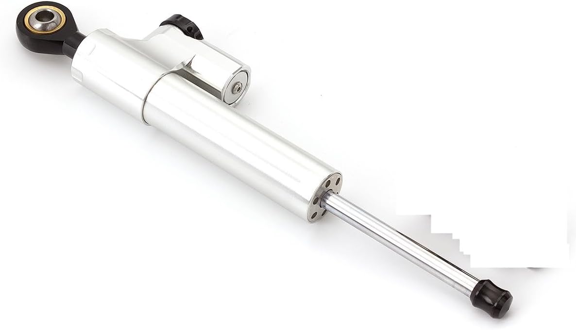 FXCNC Motorcycle CNC Steering Damper Stabilizer Buffer Control Bar With Mounting Bracket Kit Full Set Compatible with GSXS1000 GSX-S 1000 2016 2017 2018 2019 2020