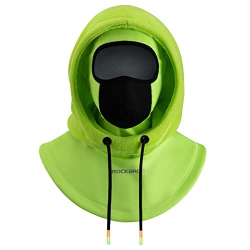 ROCKBROS Sturmhaube Fahrrad Full Face Gesichtshaube Sport Wintermütze Warm Winddicht Balaclava Halswärmer Herren/Damen Fahrradhelm Mütze Bike Cap für Radfahren Skifahren