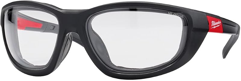 Milwaukee Clear Performance Safety Glasses W/Gasket