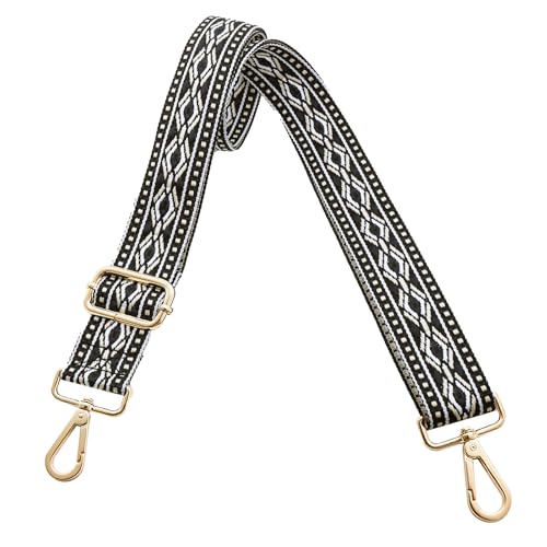 Image of Wide Shoulder Strap Adjustable Replacement Belt Crossbody Canvas Bag Handbag