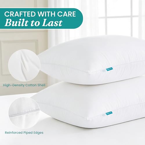 Image of Oubonun 14 inchx36 inch Throw Pillow Insert - Plush and Supportive Decorative Cushion with 100% Cotton Cover, for Couch, Sofa, Bed, Chair - Pack of 1