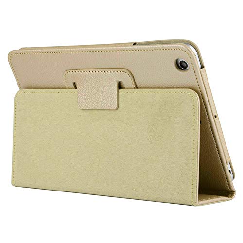 Leather Folio Flip Case For Apple iPad Air (9.7", 2013, 2014, 2017, 2018) (Gold), 9.7 inch - Image 2
