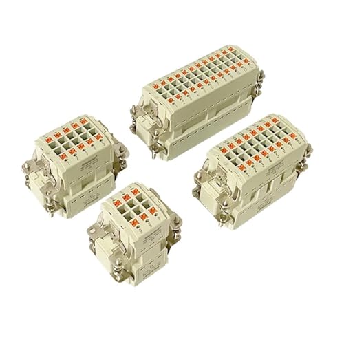Conector rectangular de 10 pines para solucionar fallos eléctricos por vibración industrial 4