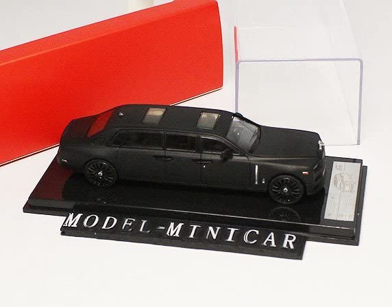 ミニカー 1/64 Rolls Royce Phantom Amazon | △超希少！EWB！Matt Black！限定品！SCA 1/64