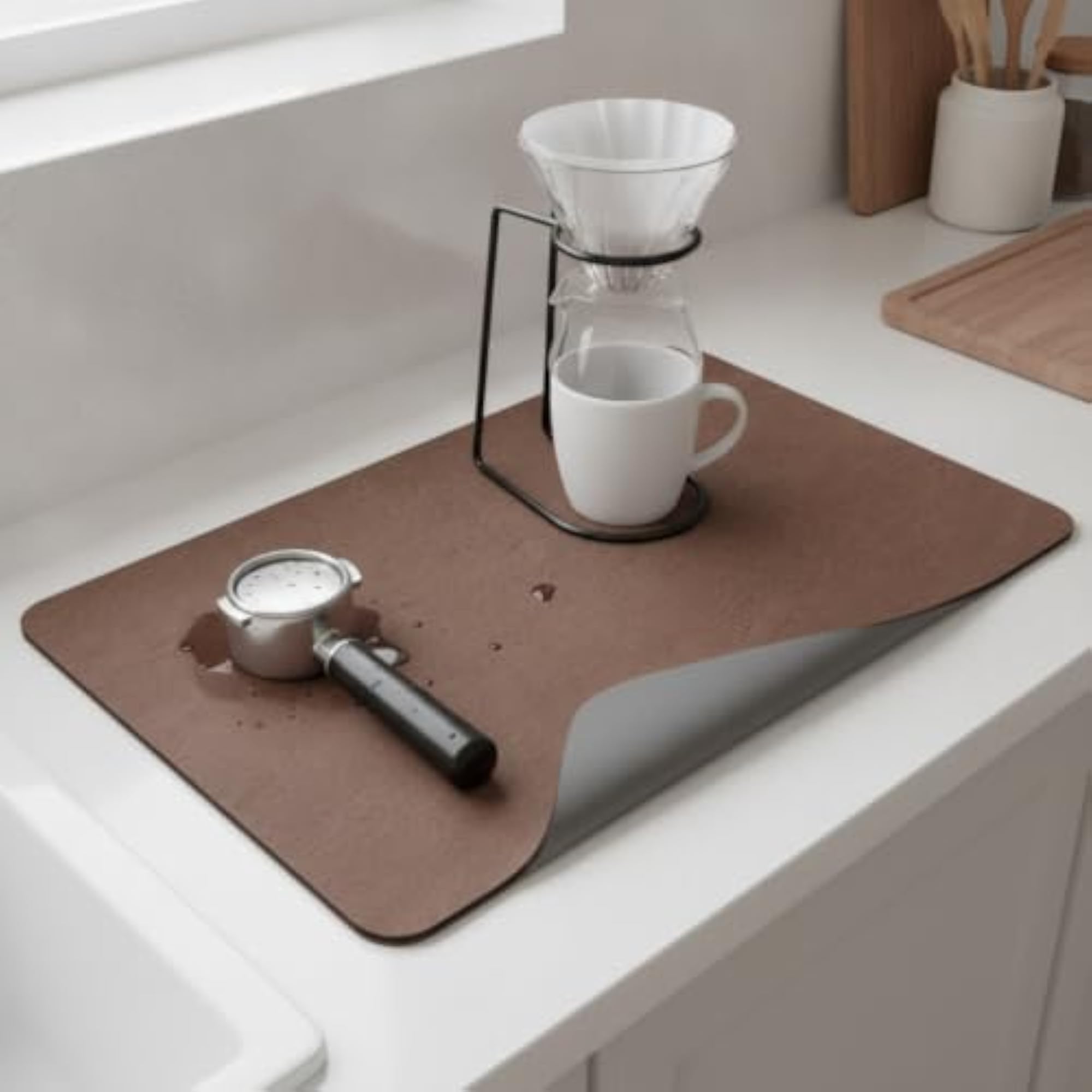 Diatomaceous Earth Kitchen Counter Mat