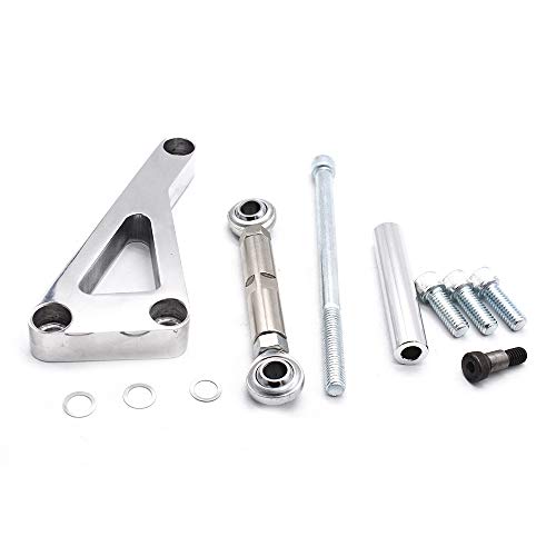 Kit de suporte alternador KKmoon, bomba de água comprida, kit de montagem de alternador de alumínio