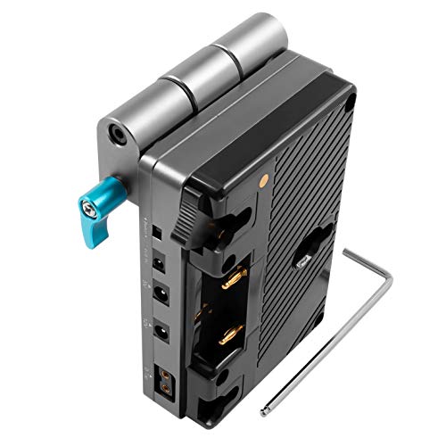 KONDOR BLUE Cine Gold Anton Mount Battery Plate for 15mm LWS Rigs