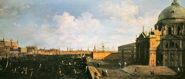Affiche décorative Venise Canaletto poster grand format 60x90
