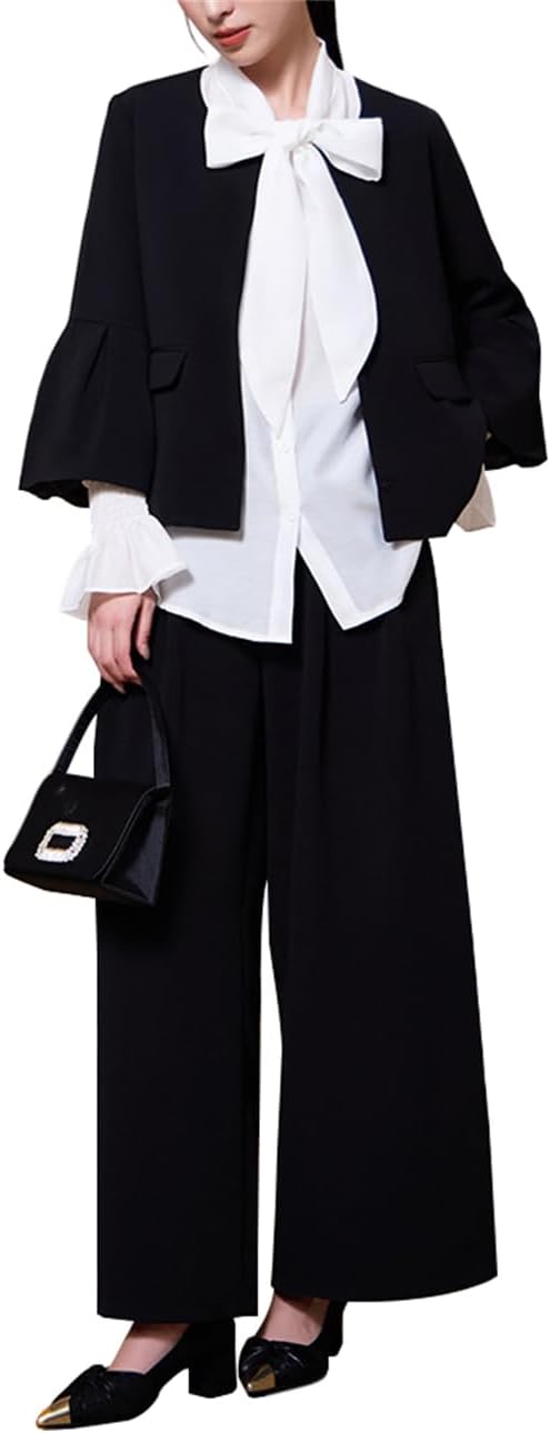 社交ダンス用黒ドレス 長袖 レッスンウェア　美品M フレアスカート　ストレッチ 社交ダンス用黒ドレス 長袖 レッスンウェア 美品M フレアスカート