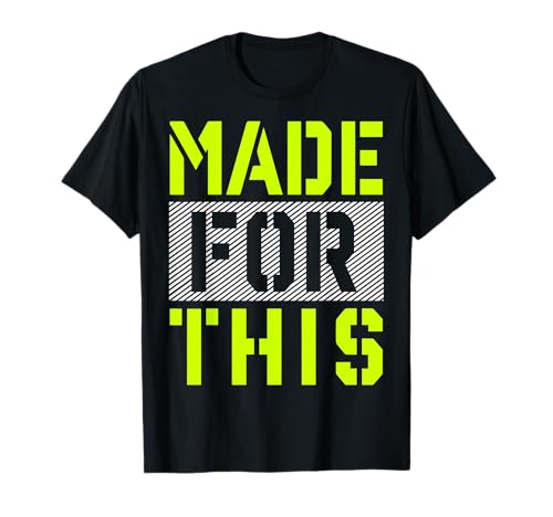 Made For This Athletic Neon Green T-Shirt