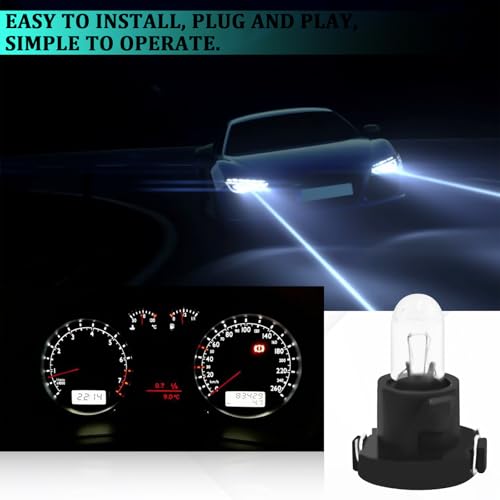 Bombillas LED T4 para tablero de auto, 5 unidades miniatura 5