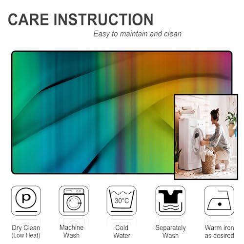 Rideau occultant arc-en-ciel lot de 2 pour la chambre et le salon 140x200 cm
