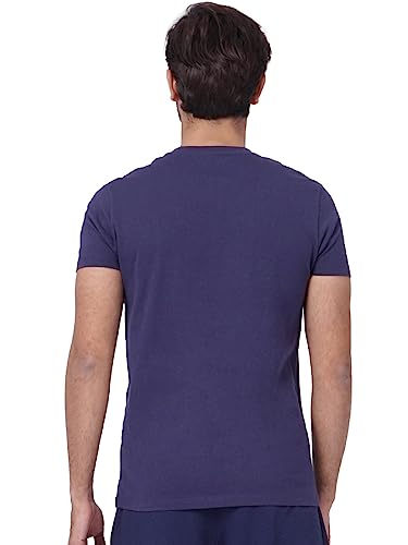 Image of JACK & JONES Men's Printed Slim Fit Crew Neck T-Shirt