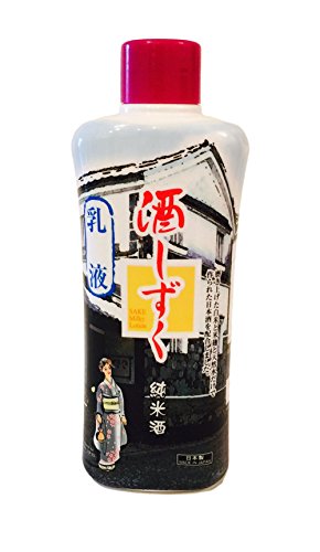 Japanese Sake Milky Moisturizing Lotion - for All Skin Types (1 Bottle)