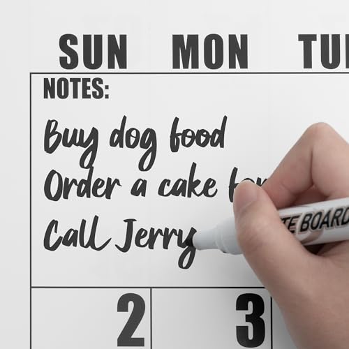 Nekmit Jumbo Large Print Wall Calendar