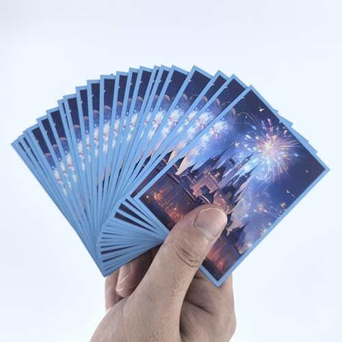 Card Sleeves Compatible Lorcana 100 Count Matte Finish Size 2.6 x 3.6 in Acid-Free & PVC-Free Premium Protection for Lorcana TCG Cards