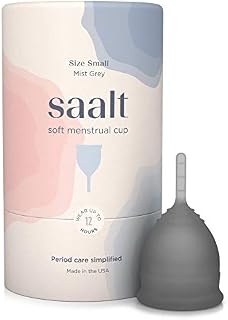 Saalt Soft Menstrual Cup - Super Soft and Flexible - Best Sensitive Cup