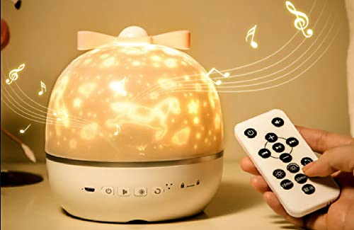 JUGUETECNIC │ Lámpara proyector │ 6 películas de diferente temática │ Lámpara de noche con diferentes modos de luz│ Decoración habitación │ Incluye cable USB de carga (Lazo) Cover