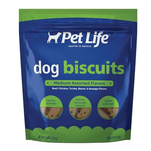 Pet Life Medium Assorted Dog Biscuits 4lb
