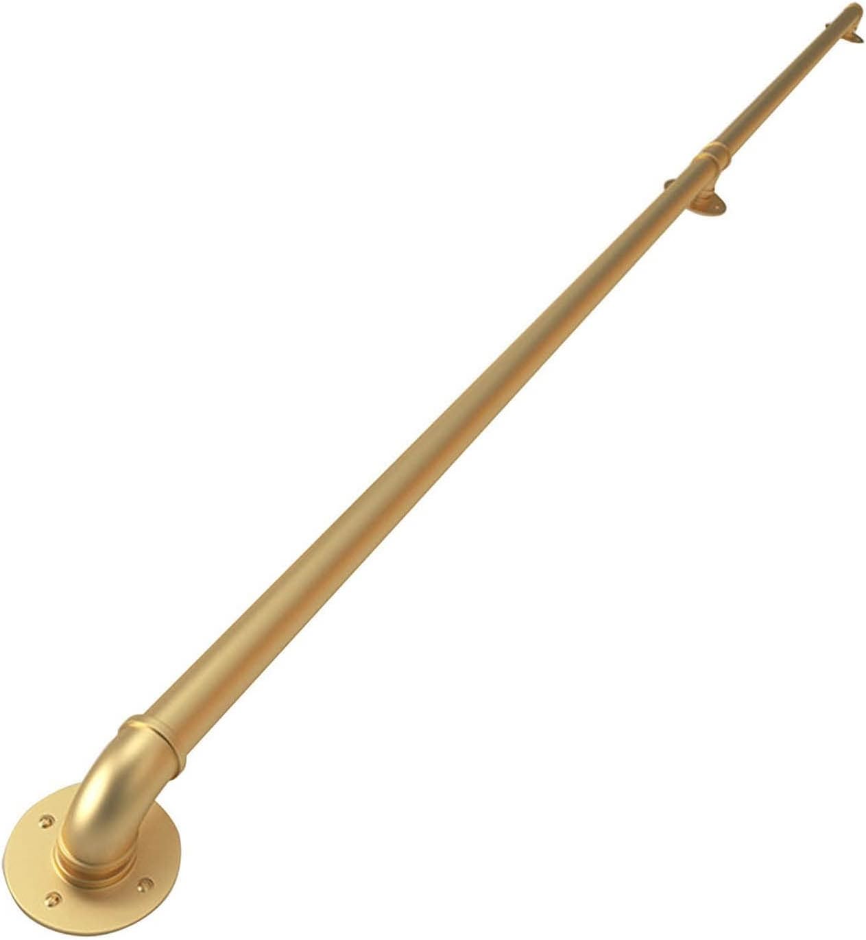 Whnoorher Gold Staircase Handrails 1FT 20FT, Balusters