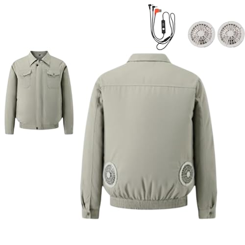 Kuchofuku Air-Conditioned Work Jacket,Men and Women Outdoor Work Uniform Jacket With Cooling Fans
