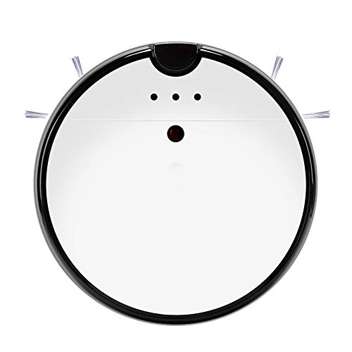 ZLAHY Cleaning Robot Fully Automatic Sweeping Robot Vacuum Cleaner Home Mopping Machine Intelligent Ultra-Thin Large Water Tank Automatic Charging,White