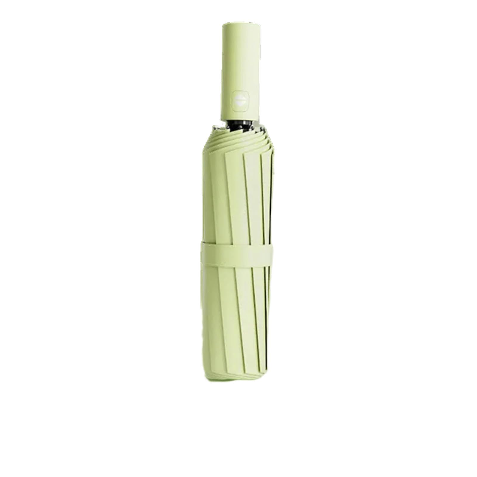 MdybF Ombrello Ombrelli Per Uomini E Donne, Ombrelli Pieghevoli, Ombrelli Di Protezione Solare, Ombrelli Portatili-Matcha Green
