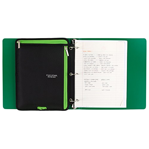 Cinq étoiles Binder-ready Tablette Sleeve Noir Vert 73314 - 5