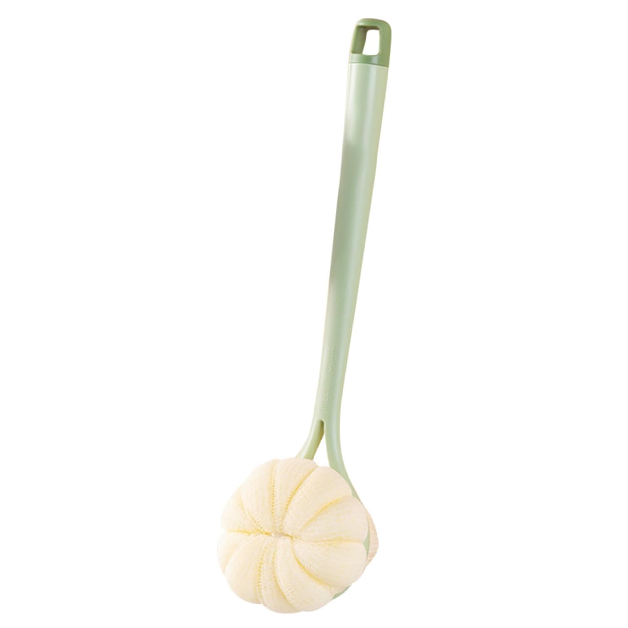 Cepillo de Espalda para Ducha Mango Largo, Doble Cara, Cerdas Suaves de Nylon, Color Verde, Diseño, Exfoliante Corporal para Baño Diario, Cuidado Personal para Hombres y Mujeres