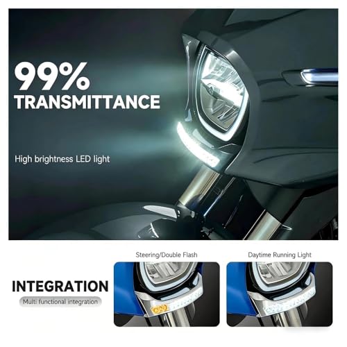 Indicateurs moto LED visibilité carénage éviter angles morts Electra