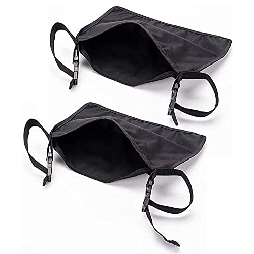 HBOY Rollstuhltasche - Rollstuhltasche Wagen Tragbare Reisetasche, Walker Zubehörtasche Organizer Carry Bag für Transportstuhl, Rollator,Black Cover