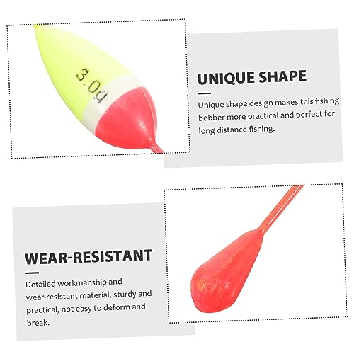 Bâtons de pêche stabilisés grâce aux supports Mipcase en EVA jaune - 3