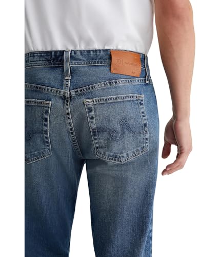 AG Mens Everett Slim Straight Jeans in 14 Years Bond 14 Years Bond 34x323