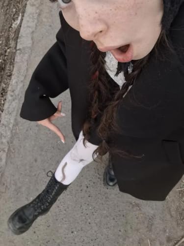 Womens Whimsy Twee Funky Tights Emo Goth Patterned Stockings Whimsical Clothes Y2k Grunge Aesthetic3