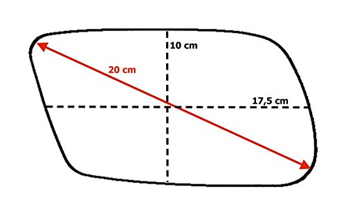Pour Audi A3 A4 A6 A8 Miroirs Glaces Bleu Dégivrant Rétroviseur Gauche + Droit