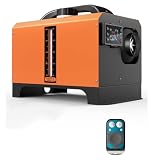 Lpoxuru Portable 12V 8KW Diesel Parking Heater, LCD Thermostat & Wireless Remote Control, Aluminum Alloy Diesel Air Heater for RV Truck Camper Outdoor Camping Cold Weather Heating