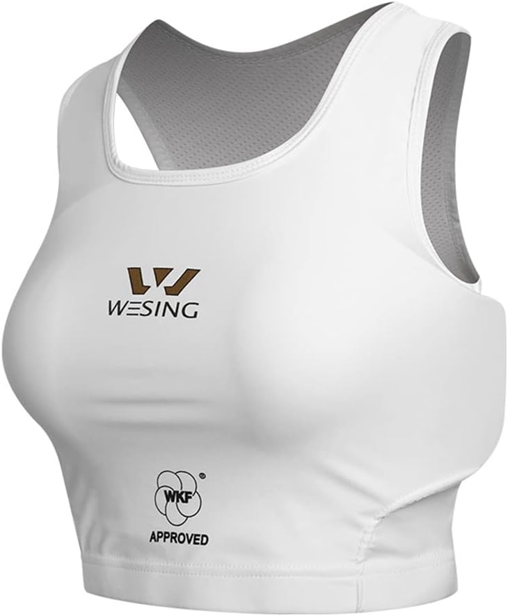 WESING WKF Approved Karate Chest Protector for Women