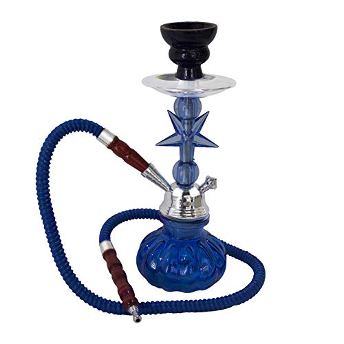 Conjunto Pipa De Agua, Juego Completo De Filtro De Cartucho Árabe Narguile, Pipa De Agua Kit Shisha Manguera 1 Chicha Cristal Narguile Chicah Completo Conjunto Adecuado para La Barra, KTV, Partido,A Cover