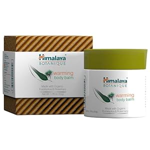 Himalaya Botanique Warming Body Balm for Relaxation,Provides Long Lasting Comfort, 1.76 oz