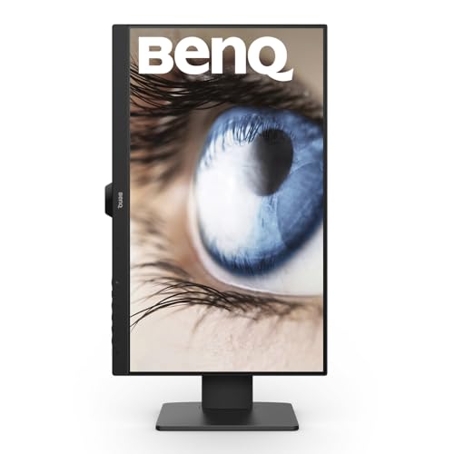 Image of BenQ GW2485TC 24 inch 1920x1080p IPS Full HD| Daisy Chain| USB-C (60W PD)| Coding Mode| Height Adjustment|HDMI| DP| 75Hz| 2Wx2 Speakers| Ultra-Slim Bezel Monitor| Eye Care| Brightness Intelligence (Black)