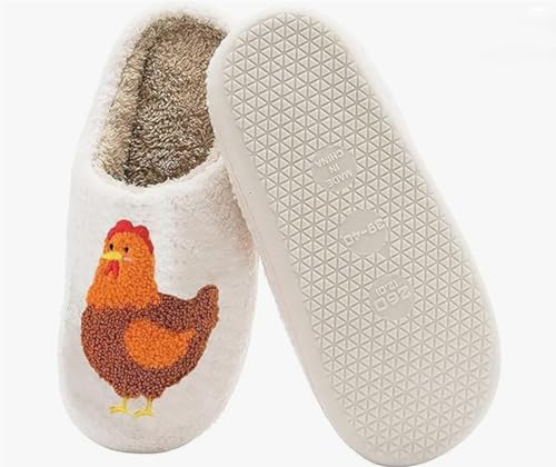 Image of Women's Men's Happy Face Heart-shaped Cat Slippers - Retro Leopard Print, Memory Foam, Soft Plush, Warm, Anti-Slip Home Shoes