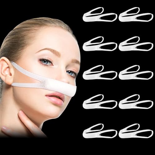 Elastic Nasal Bandage, External Nasal Bandage Elastic Bandage for use After Nasal Surgery Dressing Rack with high Nasal Absorption Capacity (10 Pieces)