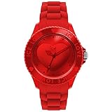 Garantie : 2 ans Ice-Watch - ICE love 2010 Red - Montre rouge pour femme avec bracelet en silicone - 013725 (Small)