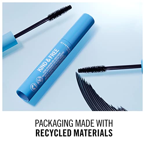 Rimmel 99350137216 London Kind & Free Mascara, Vegan Formula thumb #5