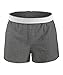 Soffe girls M037 shorts, Grey Heather, Medium US