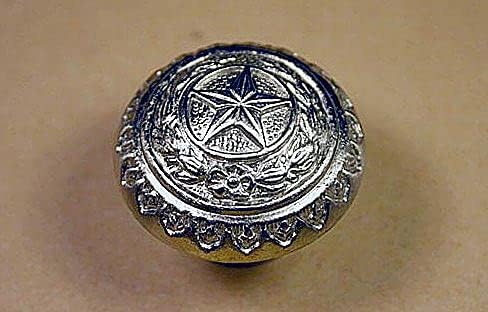 Texas State Seal KNOB SN Western Cabinet Hardware Drawer PULLS Star KNOBS (10)