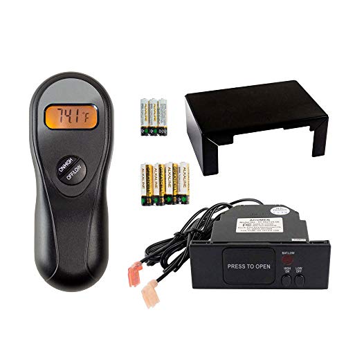 Hearth Products Controls Acumen Fireplace Remote Control with Flame Adjustment for Maxitrol Gas Valves (RCK-M)