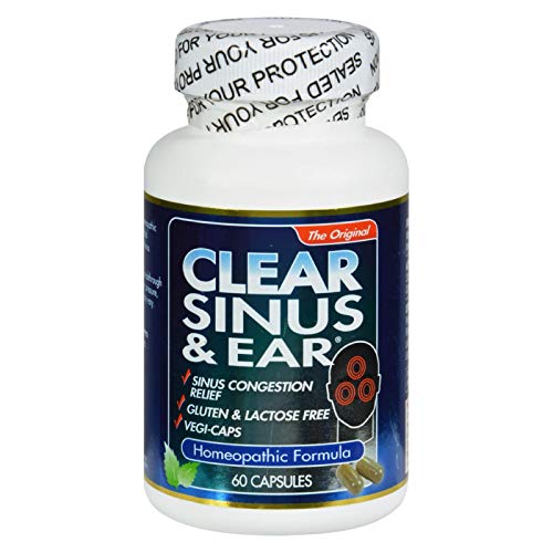 Clear Products Clear Sinus and Ear - 60 Capsules