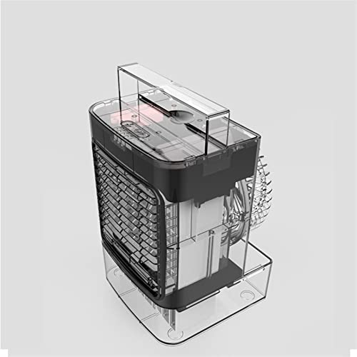 DieffematicKTY Climatiseur Mobile Mini Portable Air Conditioner Cooling Fan for Home Office Air Cooler (Color : White) – Image 4