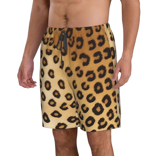 Leopard Print Print Stylish Beach Shorts Swim Trunks Lightweight Breathable Summer Outdoor Activities2